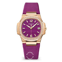 Đồng hồ Patek Philippe Nautilus 7010R-013 32mm Yellow Gold 18K mặt tím