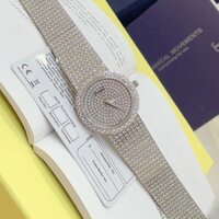 Đồng Hồ Piaget Nữ Đính Đá Silver Mặt Tròn 38mm - 34mm - 28mm