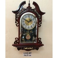 Đồng hồ quả lắc cao cấp G607 KT 54×35×7cm .BH 12 tháng