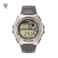 Đồng Hồ Quartz Nam Casio WATCHSTORE MWD-100H-9AVDF Thiết Kế Kính Nhựa 51mm, Độ Chịu Nước 10ATM, Vỏ Thép Không Gỉ