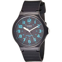 Đồng Hồ Quartz Nam Casio WATCHSTORE MW-240-2BVDF Thiết Kế Mặt Kính Khoáng 43.5mm, Vỏ Và Dây Nhựa Phong Cách Thể Thao