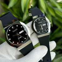 Đồng Hồ RD cặp đôi Nam Nữ . Vỏ đá ceramic . Kính sapphire chống trầy . Chống nước tốt