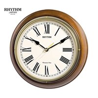 Đồng hồ Rhythm CMH723CR06 Kt 27.0 x 7.0cm, 860g. Vỏ gỗ. Dùng Pin.