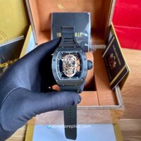 Đồng Hồ Richard Mille RM 52 01 Skull Watch Tourbillon Replica