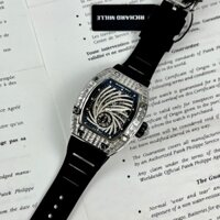 Đồng hồ RM lốc xoáy đính đá lấp lánh