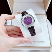 Đồng hồ Roberto Era cho Nữ dây da màu tím mặt đá chạy 32mm