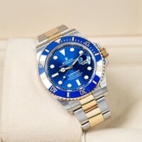 Đồng Hồ Rolex Cao Cấp Mặt Xoay Dây Thép Đúc Đặc Mặt Xanh JAPAN WATCH Chống Nước Tốt Mẫu Mới 2025
