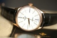 Đồng hồ Rolex Cellini Time 50505-0020 Mặt Số Trắng, Vàng hồng 18k 39mm