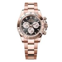 Đồng Hồ Rolex Cosmograph Daytona 40mm 126505-0001 Mặt Số Màu Đen Sáng Và Đỏ Sundust Dây Đeo Oyster Vàng Hồng