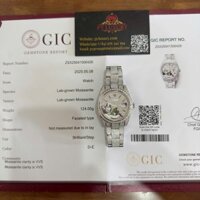Đồng Hồ Rolex Datejust 126300 Mặt Số Monopoly Chế Tác Full Moissanite Replica 1:1 41mm