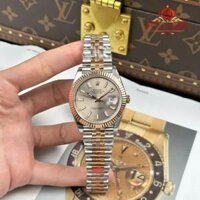 Đồng Hồ Rolex Datejust 126331 Demi Vàng Hồng Mặt Số Sundust Cọc Dạ Quang Replica 1:1 VSF 41mm