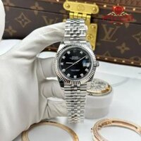 Đồng Hồ Rolex Datejust 126334 Mặt Đen Cọc Số Đính Đá Rep 1:1 VS Factory 41mm