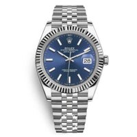Đồng hồ Rolex Datejust 41 Stainless Steel Fluted Jubilee Blue 126334-0002