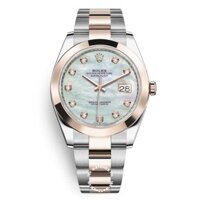 Đồng hồ Rolex Datejust 41 Rolesor Everose Smooth MOP Diamond 126301-0013