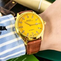 Đồng hồ rolex nam dây da thời thượng sang trọng đẳng cấp mã RL1102