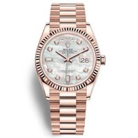 Đồng Hồ Rolex Oyster Perpetual Day-Date 36mm 128235-0029 dây đeo President