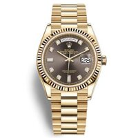 Đồng Hồ Rolex Oyster Perpetual Day-Date 36mm 128238-0022 dây đeo President