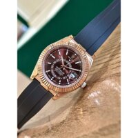 Đồng Hồ Rolex SKY Dây Silicone Đủ Màu - DWELLER Size 40mm Máy cơ autumatic Bảo Hành 2 Năm