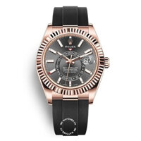 Đồng hồ Rolex Sky Dweller 42mm M326235-0006 Everose Gold 18K mặt ghi