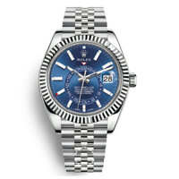 Đồng hồ Rolex Sky Dweller 42mm M326934-0004 Oystersteel mặt xanh Blue