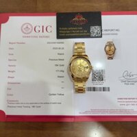 Đồng Hồ Rolex Sky-Dweller 326938 Mặt Champagne Bọc Vàng 18K Dây Oyster 42mm