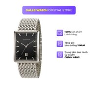 Đồng hồ Romanson Classic Men Watch DM5163NMWBK nam mặt mỏng kính chống xước máy Thụy Sĩ dây thép cao cấp chính hãng