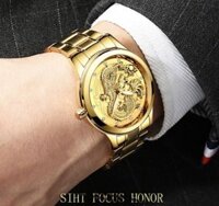 ĐỒNG HỒ RỒNG PHỤNG CHO NAM VÀ NỮ DÂY KIM LOAI