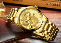 Đồng Hồ Rồng Vàng Chính Hãng-S666- Mặt Vàng