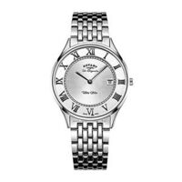 Đồng hồ Rotary GB90800/01 – Nam – Kính sapphire – Quartz (Pin) – Dây kim loại