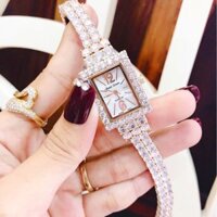 Đồng Hồ Royal Crown Nữ 3584 Dây Đá Rose Gold 21x35mm (Authentic)