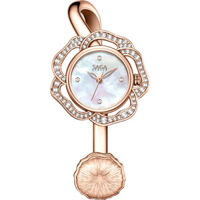 ĐỒNG HỒ SAGA STELLA – SWAROVSKI – NỮ – KÍNH KHOÁNG – 19MM – 60707-CGWHCG-2