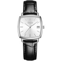 ĐỒNG HỒ SAGA STELLA NỮ 71979-SVSVBK-2 – QUARTZ – DÂY DA – KÍNH KHOÁNG – 3ATM