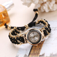 ✨Đồng hồ sáng tạo Đồng hồ đeo tay dây bện có thể thu vào dành cho nữ 25.3.23