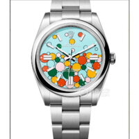 Đồng hồ sang trọng cao cấp 36 / 41mm Đồng hồ nam Rolex Oyster Perpetual, Đồng hồ cơ tự động tinh tế sang trọng quyến rũ thời trang sang trọng Hợp thời trang Giải trí thể thao hợp thời trang sang trọng