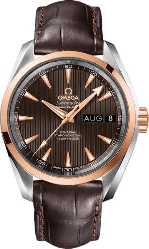 Đồng hồ Seamaster Aqua Terra 150M Omega Co-Axial 18K Red Gold Benzel Men's Watch 231.23.39.22.06.001 , 38.5mm