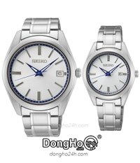 Đồng hồ Seiko 140th Anniversary Cặp (SUR457P1 - SUR463P1) Kính Sapphire - Quartz (Pin) Chính Hãng