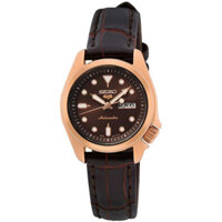 ĐỒNG HỒ SEIKO 5 – SPORTS – TỰ ĐỘNG (AUTOMATIC) – NỮ – DÂY DA – 3 KIM – SRE006K1