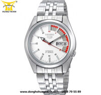 ĐỒNG HỒ SEIKO 5 TỰ ĐỘNG (AUTOMATIC) NAM DÂY KIM LOẠI 3 KIM SNK369K1S