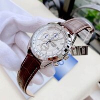 Đồng Hồ Seiko Chính Hãng Nam SSB181P1 White Dial Chronograph Quartz Men’s Watch