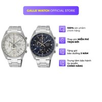 Đồng hồ Seiko Chronograp SSB37 nam bấm giờ thể thao Tachymeter chống nước 10 ATM dây thép cao cấp chính hãng