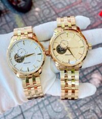 Đồng hồ Seiko nam máy cơ Seiko Automatic Presage Gold mạ vàng 42mm