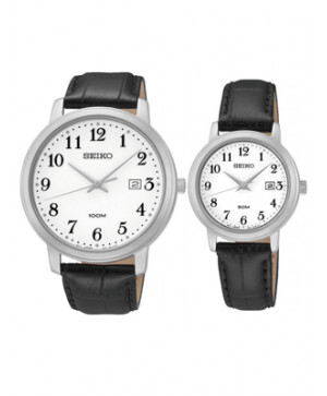 Đồng hồ nữ dây da Seiko Quartz SUR823P1