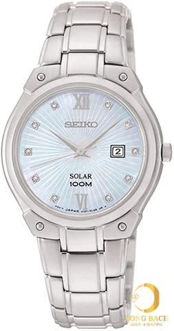 Đồng hồ Seiko nữ Solar Diamond SUT213P1