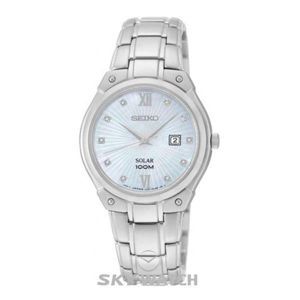 Đồng hồ Seiko nữ Solar Diamond SUT213P1