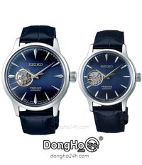 Đồng hồ Seiko Presage Cặp (SSA405J1 - SSA785J1) Automatic (Tự Động) Dây Da - Chính Hãng