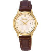 ĐỒNG HỒ SEIKO – REGULAR – QUARZT (PIN) – NỮ – DÂY DA – 3 KIM – SXDG96P1
