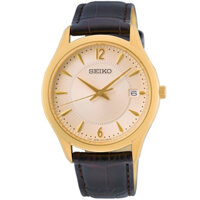 ĐỒNG HỒ SEIKO – REGULAR – QUARZT (PIN) – NAM – DÂY DA – 3 KIM – SUR472P1