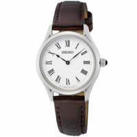 ĐỒNG HỒ SEIKO – REGULAR – QUARZT (PIN) – NỮ – DÂY DA – 3 KIM – SWR071P1
