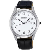 ĐỒNG HỒ SEIKO – REGULAR – QUARZT (PIN) – NAM – DÂY DA – 3 KIM – SUR303P1