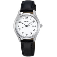 ĐỒNG HỒ SEIKO – REGULAR – QUARZT (PIN) – NỮ – DÂY DA – 3 KIM – SUR639P1